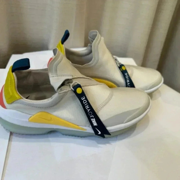 Nike Womens Joyride Optik Running Trainer Sneaker vast Grey Bright Citron 7.5 - Picture 8 of 8